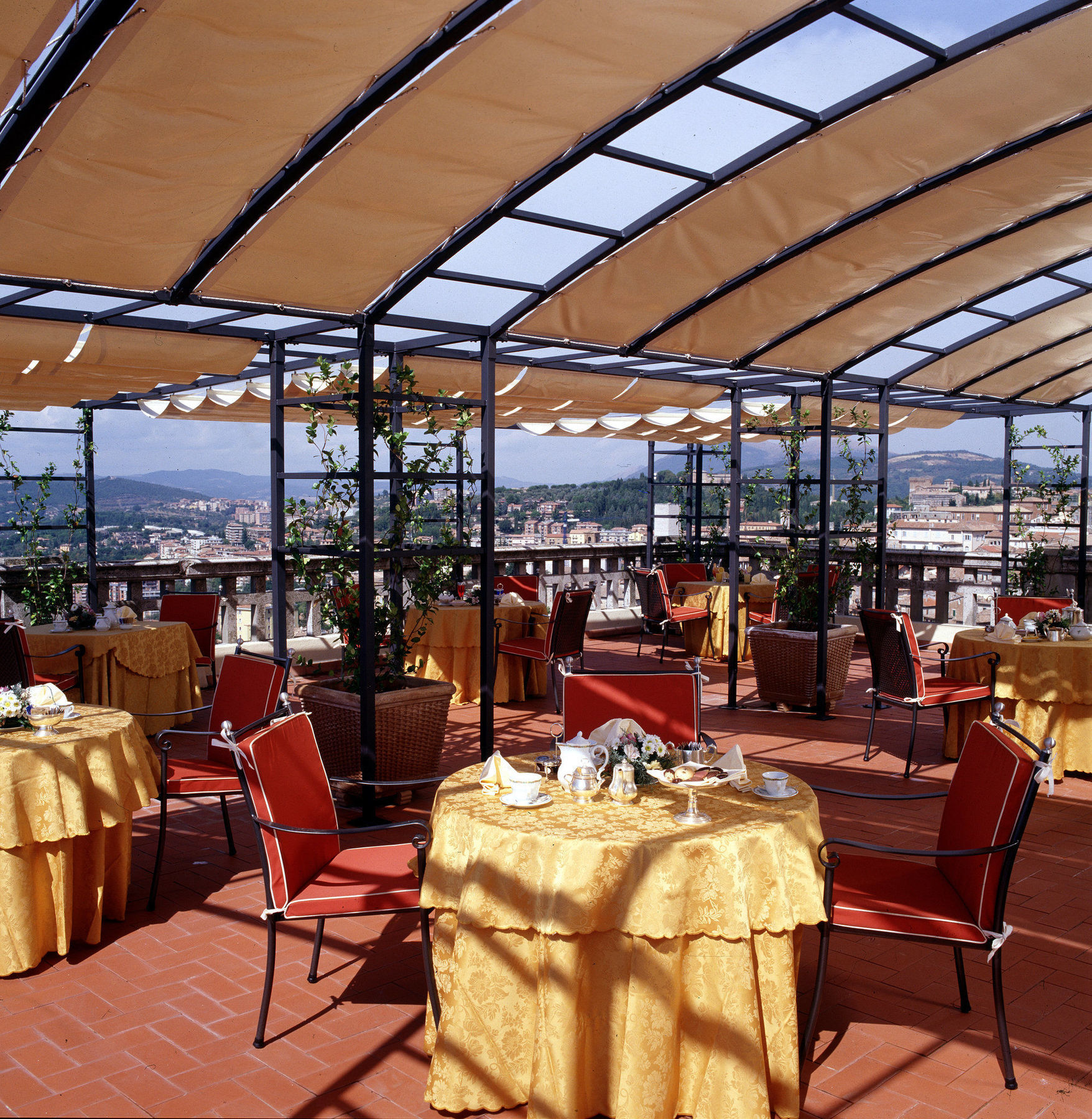 Sina Brufani Hotel Perugia Restaurant foto